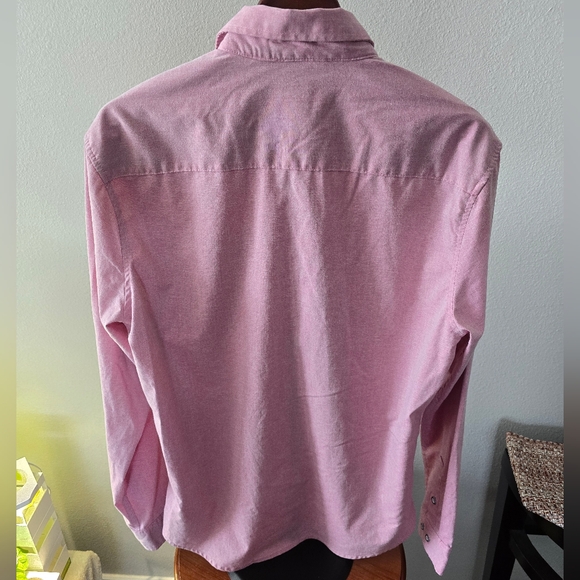 Craft + Flow Long Sleeve Button Down Shirt Medium - Picture 4 of 4